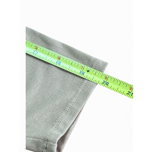 Chico’s Striped Cowl Neck Pullover Top | Size 2 | Tan & White - Picture 8 of 11